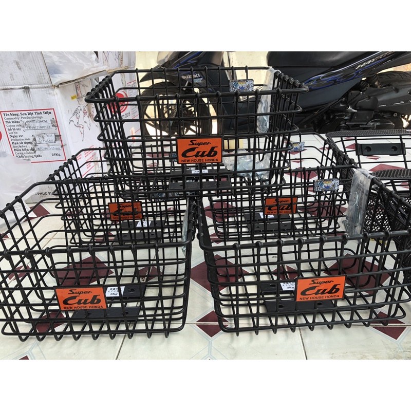 Rổ gắn xe cup 125/ dream  - hàng cao cấp chất lượng tốt