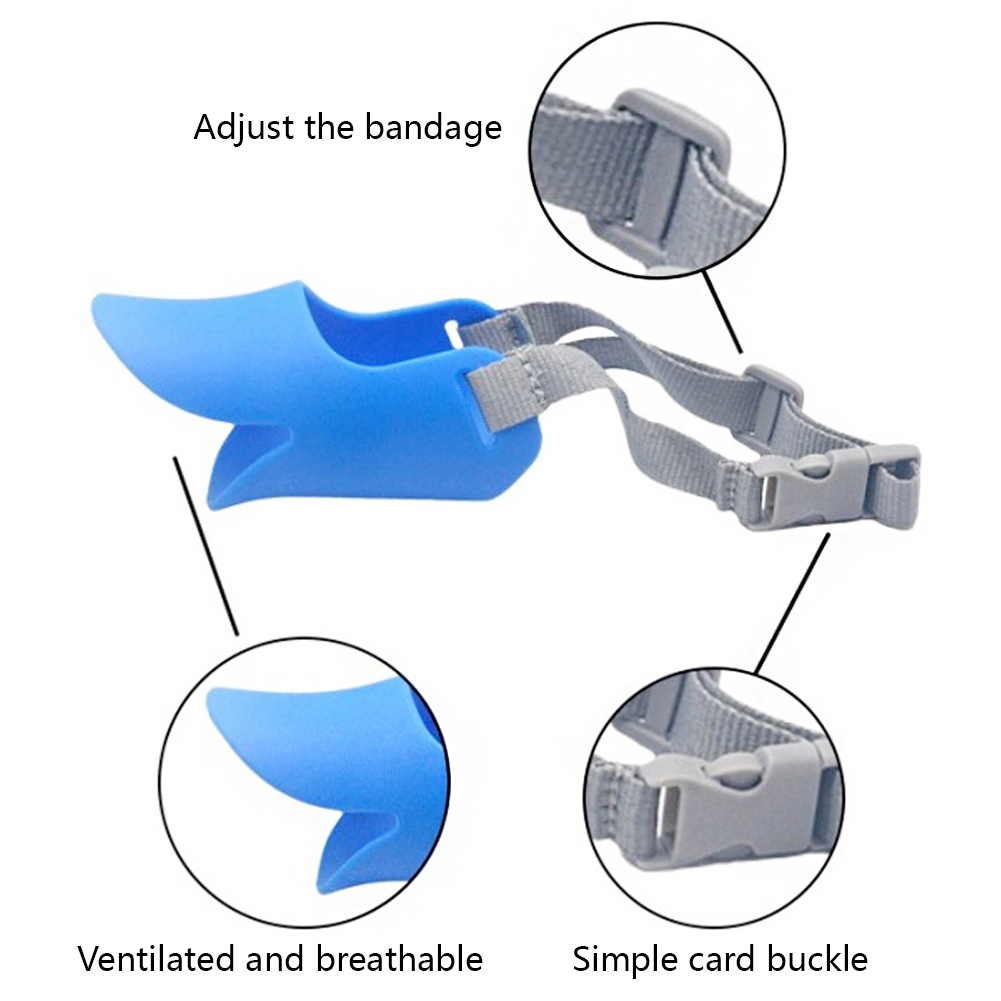 Rọ Mõm Bằng Silicon Cho Thú Cưng