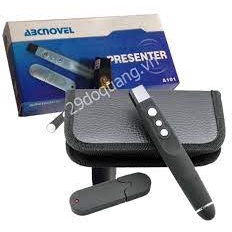 Bút trình chiếu Slide Laser không dây Wireless ABCNOVEL  A101 , Tặng Hộp da Đựng Bút Xịn