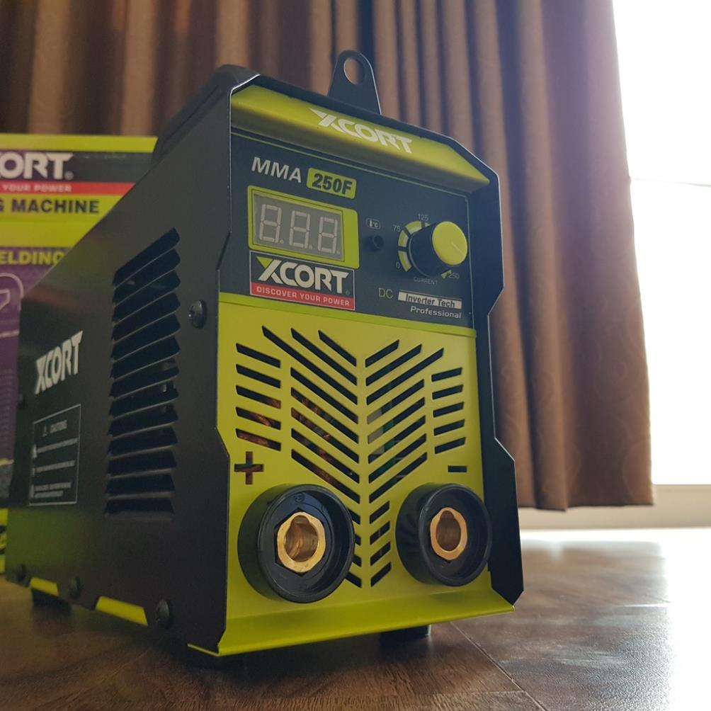 Máy hàn điện tử - Máy hàn que MMA-250F Dòng hàn 0-250A Kèm Phụ Kiện
