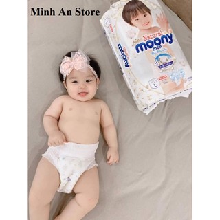 Bỉm Moony Natural 💝💝Moony Natural Nội Địa Chính Hãng - Bỉm Moony Dán/Quần Đủ Size