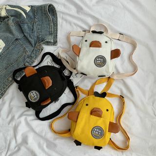 balo canvas mini hình vịt vàng