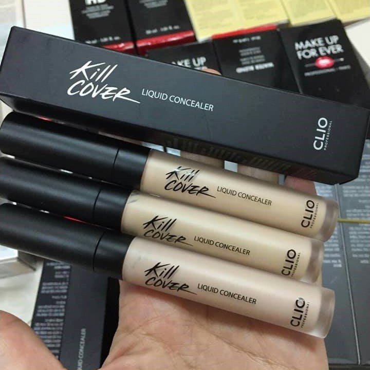 Che khuyết điểm CLIO KILL COVER PRO CONCEALER chính hãng dung tích chuẩn 7ml che phủ tốt độ bám bền cao | BigBuy360 - bigbuy360.vn