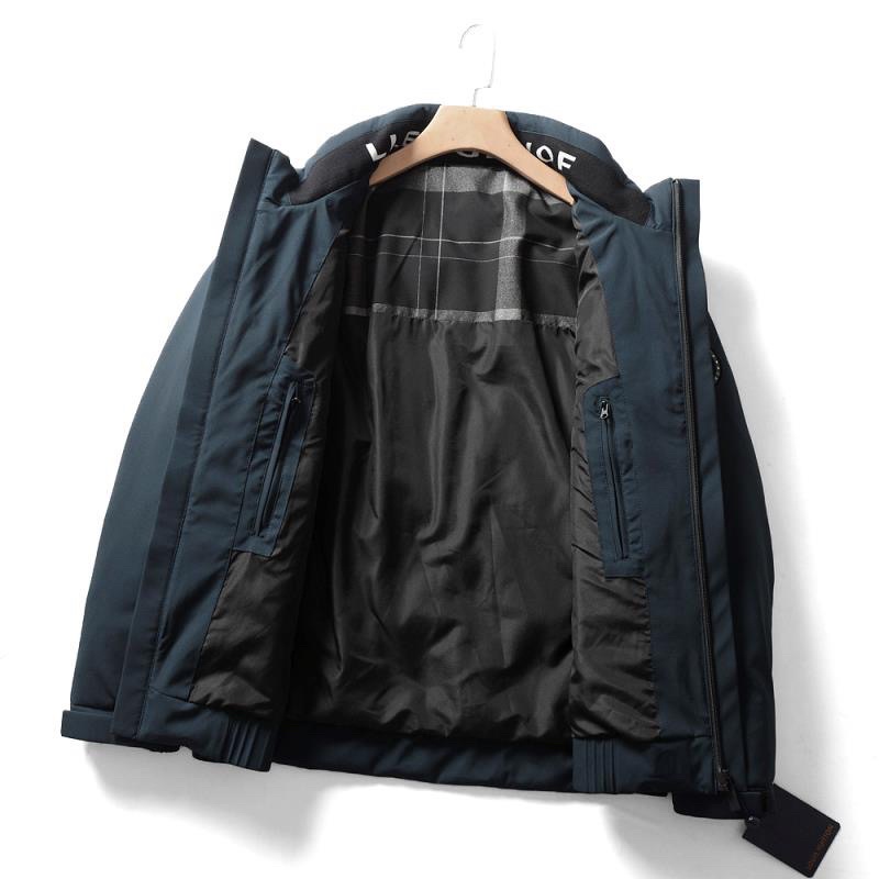 Áo khoác phao gió mùa đông siêu ấm cho nam thiết kế sang trọng lịch lãm thương hiệu Louis Vuitton LV cao cấp