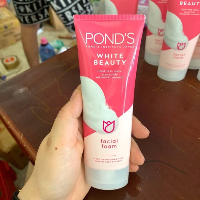 Sữa Rửa Mặt Trắng Hồng Ponds White Beauty 100gr