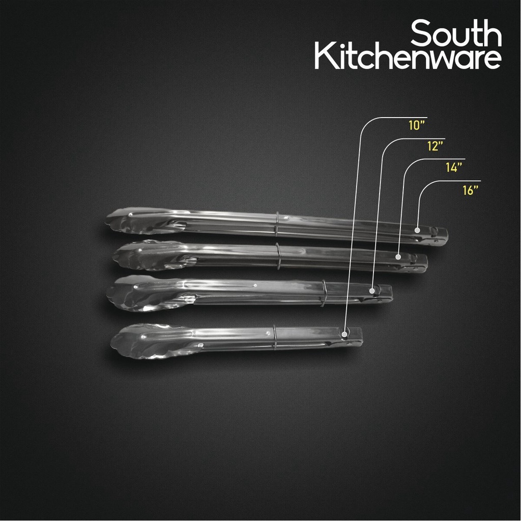 Gắp lá inox 16 dụng cụ nhà bếp, dụng cụ nhà hàng buffet