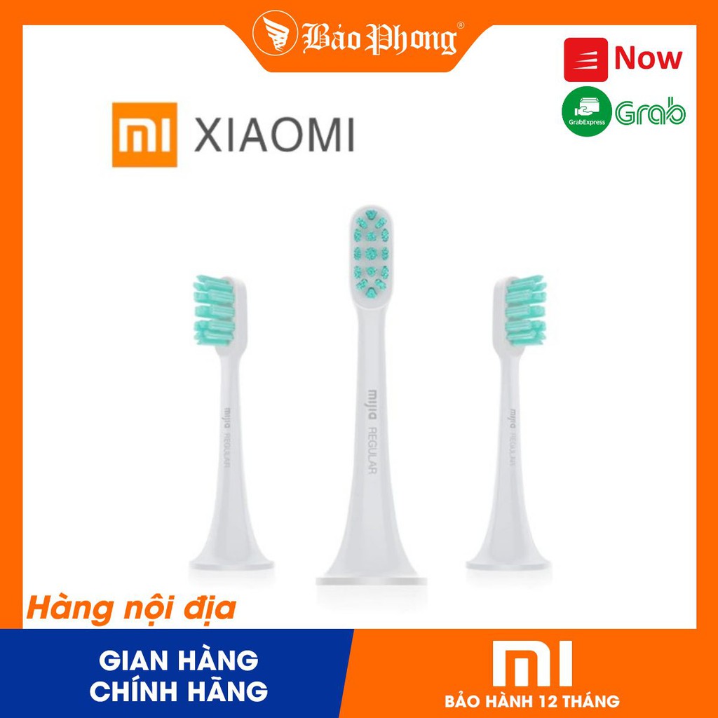 Bộ 3 đầu bàn chải thay cho T300 XIAOMI Brush Head Supersonic Electric Toothbrush (3Pcs/Unit)