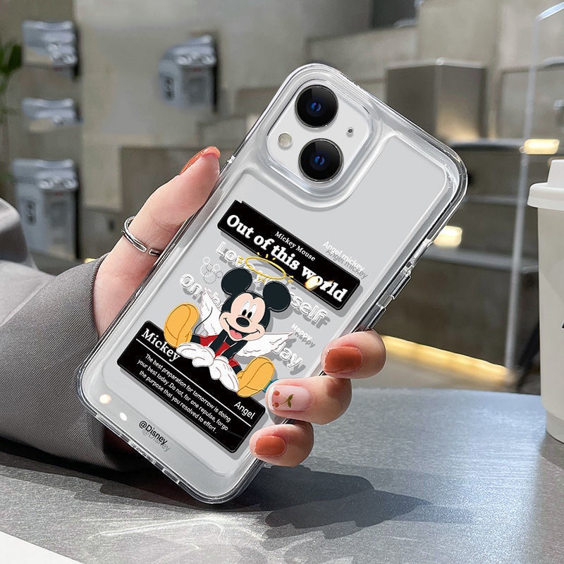 Ốp Điện Thoại TPU Dẻo Trong Suốt Họa Tiết Hoạt Hình Dễ Thương Cho IPhone 14 13 12 11 Pro Max XS X XR 7 8 6S Plus