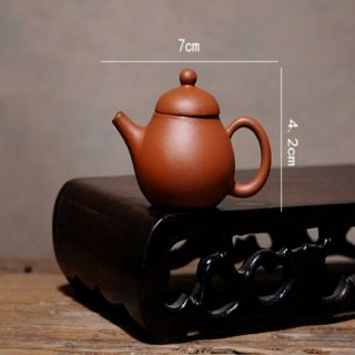 ẤM TRÀ GỐM TỬ SA MINI TRANG TRÍ ẤM VĂN ĐÁN