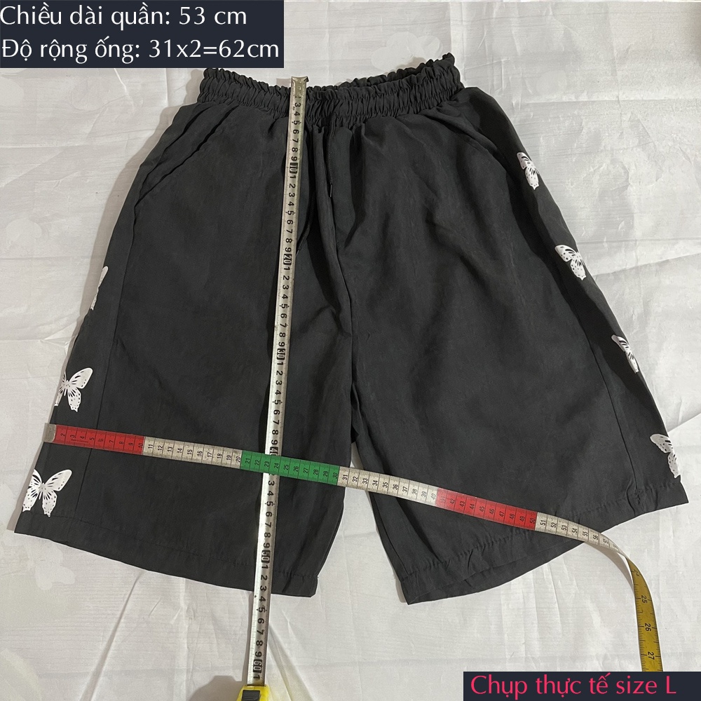 [Quần short nam unisex] Quần đùi nam mặc nhà BUFFTERFLY ống rộng siêu hot 2021, quần sooc nam cao cấp | BigBuy360 - bigbuy360.vn