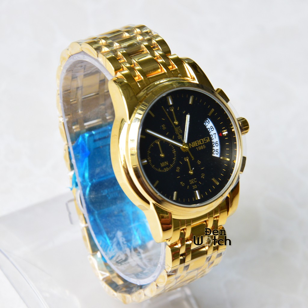 (TẶNG VÒNG TAY) Đồng hồ nam NIBOSI 2353 chính hãng, dây kim loại không gỉ, thép đúc đặc | BigBuy360 - bigbuy360.vn