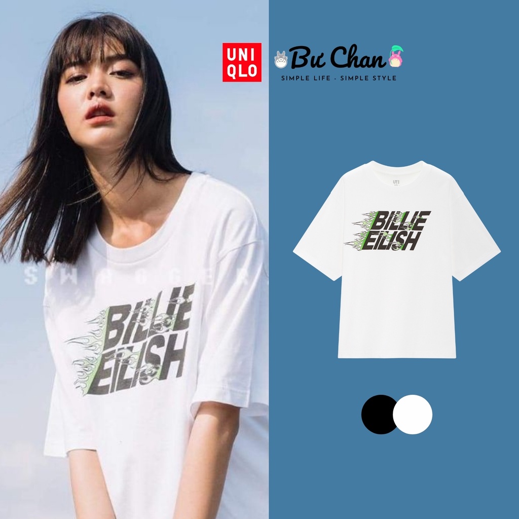 [Mã ICB1219 giảm 25% đơn 50K] Áo phông UT Billie Eilish x Takashi Murakami ❤️ (UNIQLO Nhật Chính Hãng)