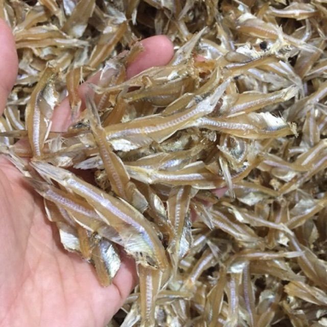 Cá Cơm khô 1kg  rất sạch, nhạt, ăn rất ngon