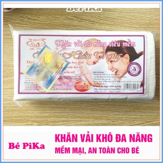 Khăn vải khô đa năng Baby Hiền Trang - Dùng vệ sinh cho bé, Tẩy trang