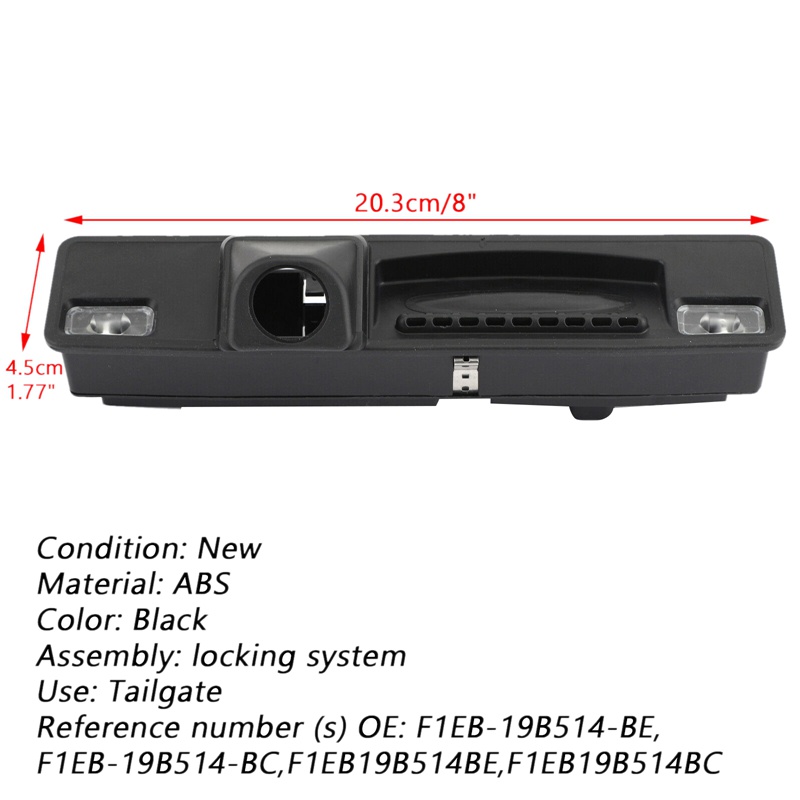 Tay Cầm Mở Cốp Xe Cho 12-18 Ford Focus F1EB-19B514-BE