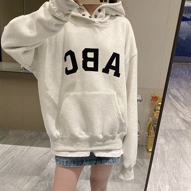 Áo Nỉ Hoodie Dài Tay ABC, Sweater Nam Nữ, Unisex - Form Rộng - Chất Nỉ Bông Dày Dặn - Hottrend 2021 | BigBuy360 - bigbuy360.vn