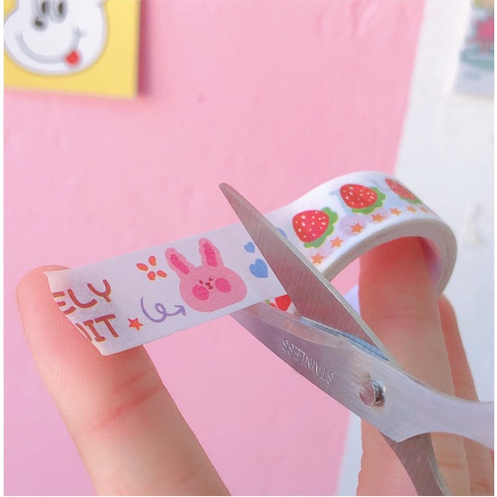 Cuộn Washi Tape băng keo trang trí diy dán nhật ký, sổ tay, thiệp, thủ công