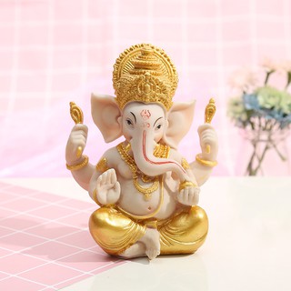 Tượng Voi Thần Ganesha Kích Thước 4 "