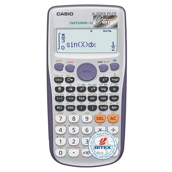 Máy Tính Casio FX 570 ES Plus - W-DTX