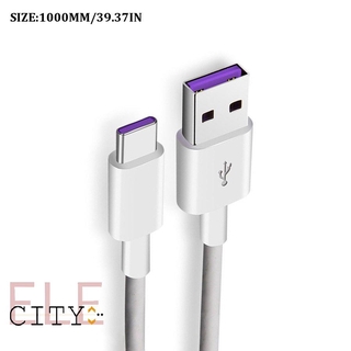 111ele} Type-C Data Cable For Huawei Super Fast Charge 5A Data Cable Type-C Charging