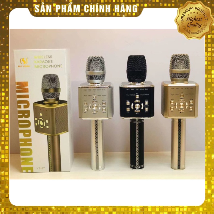 Micro Karaoke Bluetooth YS-97 cao cấp