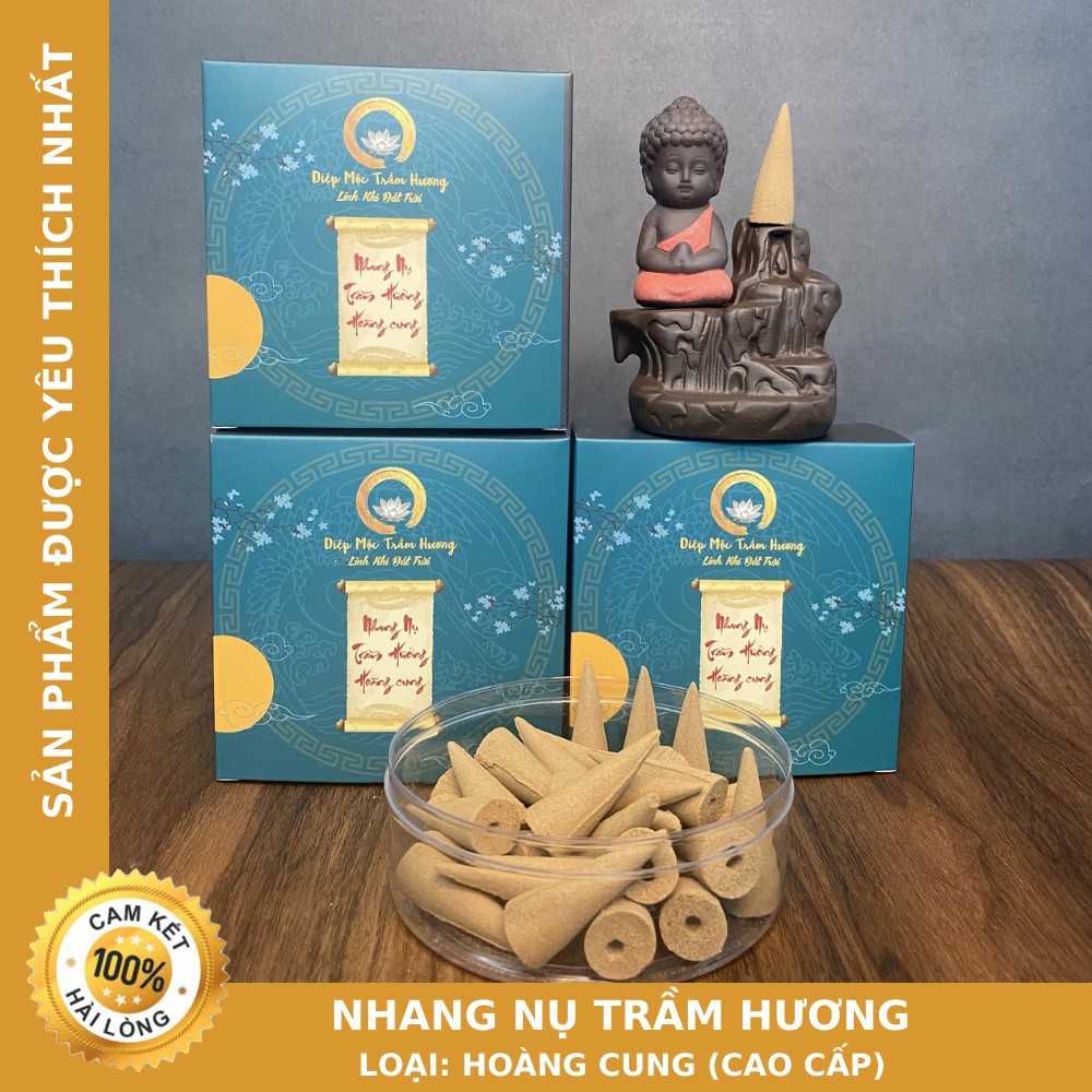 Nhang Nụ Trầm Hương Hoàng Cung (Loại Thượng Hạn) Mùi Thơm Trầm Hương Thiên Nhiên 100%