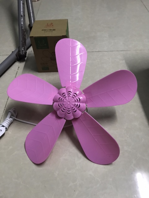 Quạt trần MINI 5 cánh, quạt treo màn, treo mùng đuổi muỗi, quạt cho em bé, siêu êm tiết kiệm điện