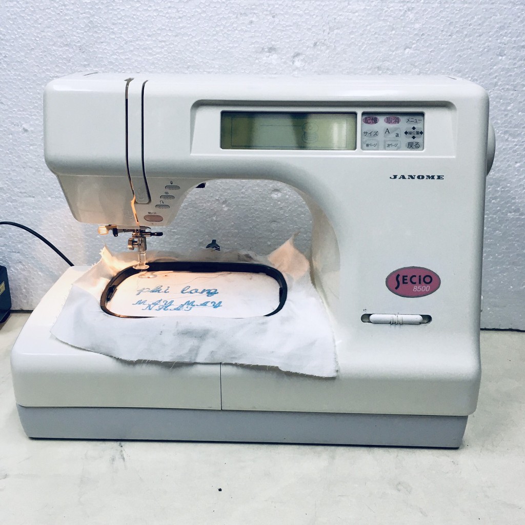 MÁY MAY VÀ THÊU JANOME NHẬT BẢN
