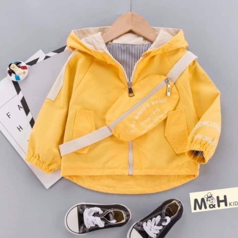 Áo gió 2 lớp  cho bé