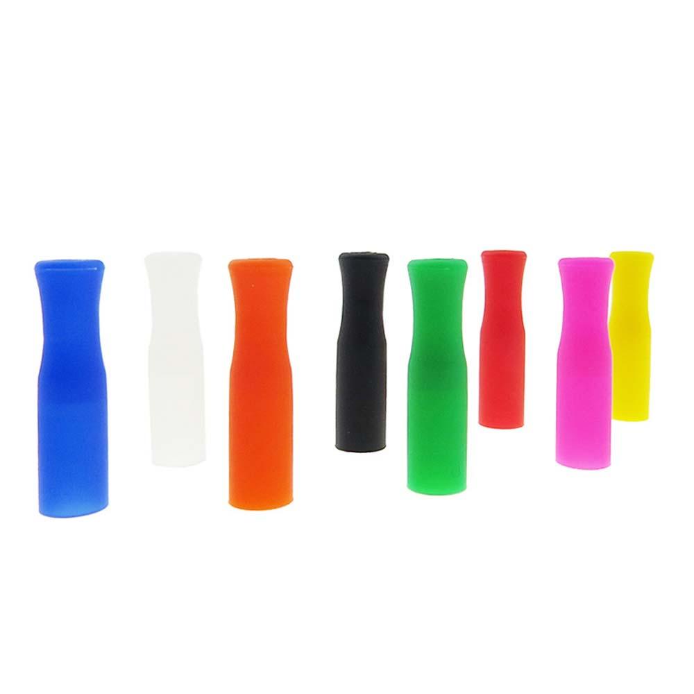 Ống Hút Bằng Silicone Và Thép Không Gỉ Rộng 6mm Tiện Dụng