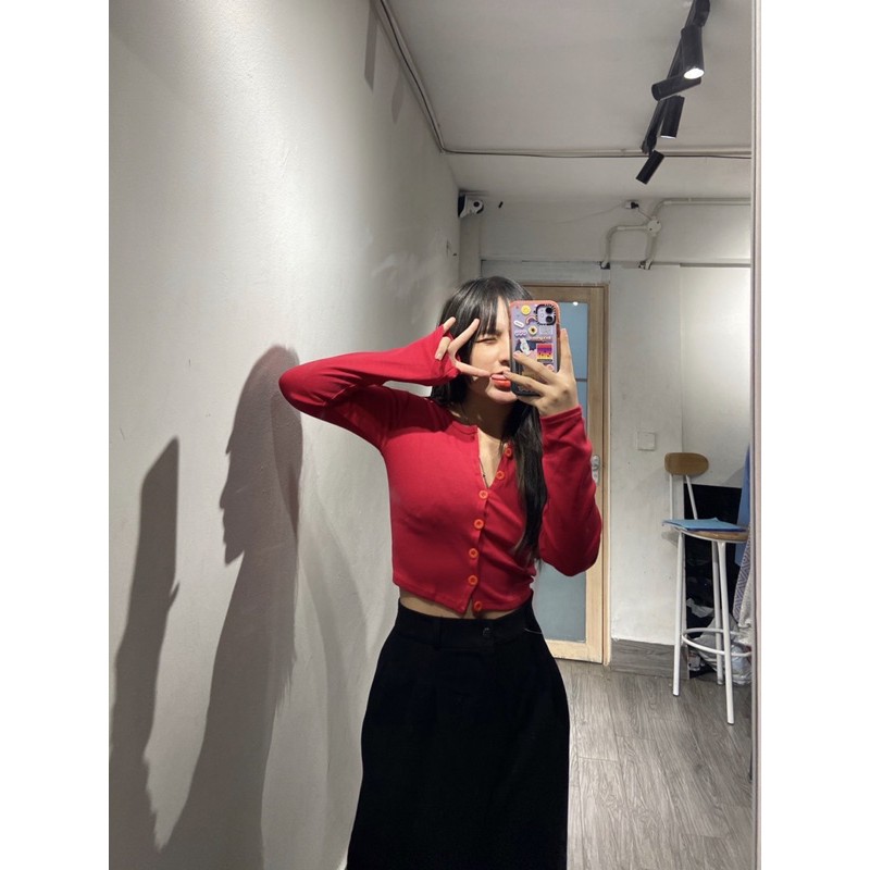 ÁO CROPTOP LEN TĂM -Meo4.store | BigBuy360 - bigbuy360.vn