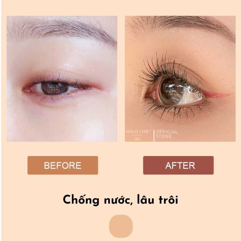 [Có sẵn] Chuốt mi 2 đầu Hold Live Mascara Magic Double Head dài mi cong mi tự nhiên chống lem HL493 | BigBuy360 - bigbuy360.vn