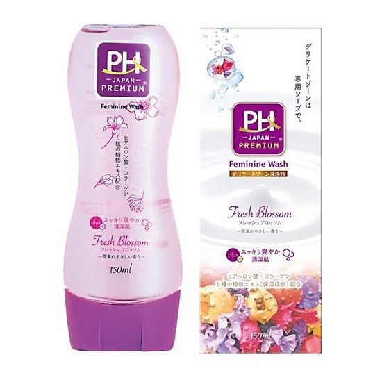 Dung dịch vệ sinh phụ nữ PH Care hương bạc hà, hương hoa 150ml hàng Nhật Bản