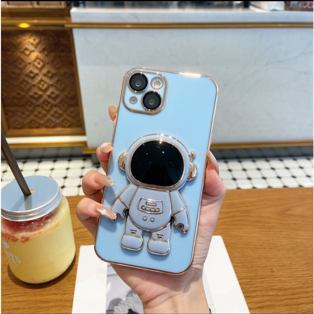 Ốp Điện Thoại Chống Sốc Hình Phi Hành Gia 3D Cho iPhone 7 plus 8 plus x xs max xr 11