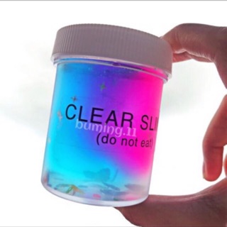 [Clear Slime] - Slime Trong Ombre + Tặng Kèm Charm Sao Biển