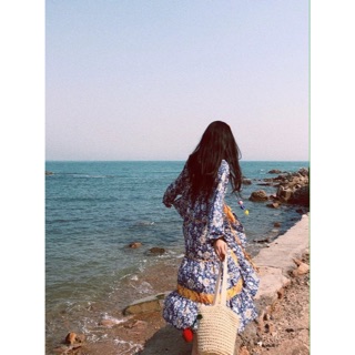 ORDER | Boho Style | Váy boho vintage hoa nhí dáng dài