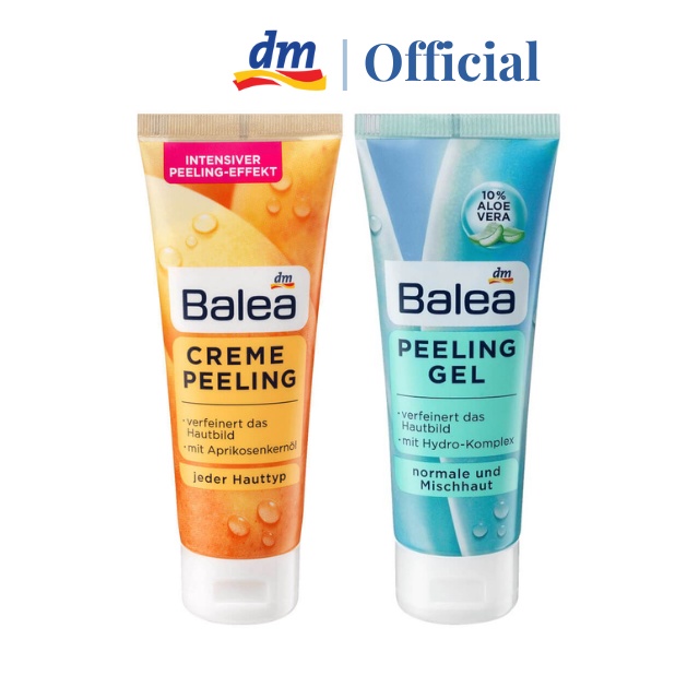 Tẩy da chết mặt Balea 75ml [Hàng nội địa Đức Đủ Bill] .