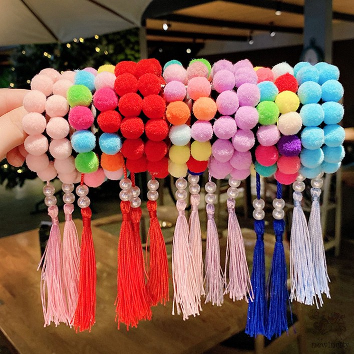 Dây Buộc Tóc Nhiều Màu Sắc Cho Bé Gái