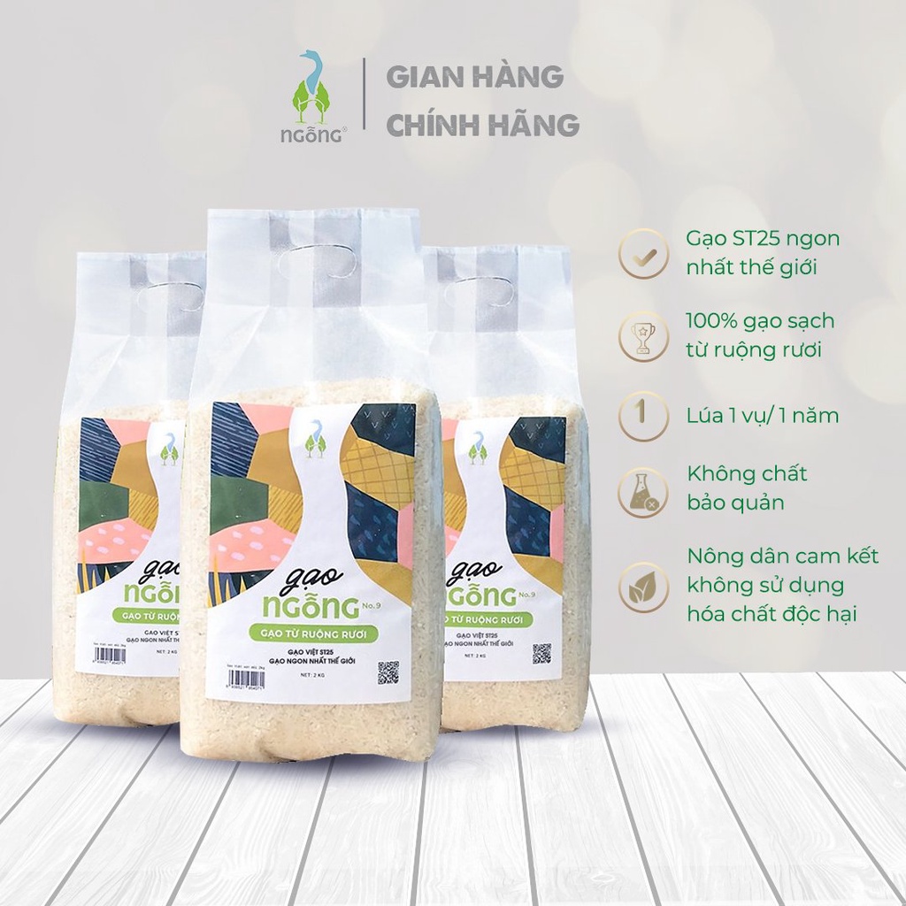 Gạo Ngỗng ST25_Gạo sạch ruộng rươi | BigBuy360 - bigbuy360.vn