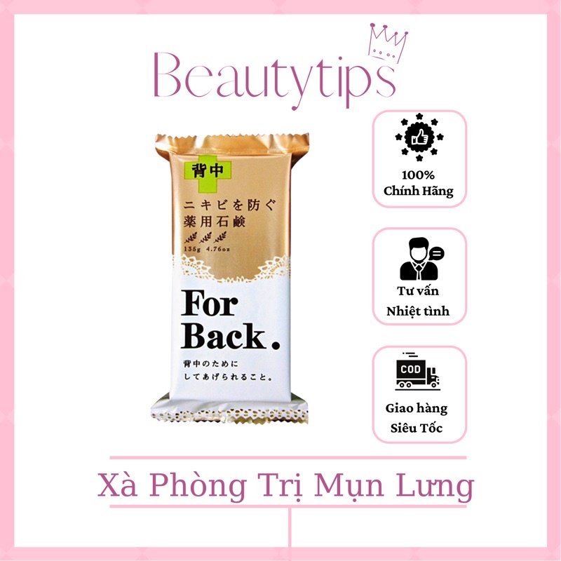 Xà Phòng Lưng Pelican For Back Medicated Soap (135g)