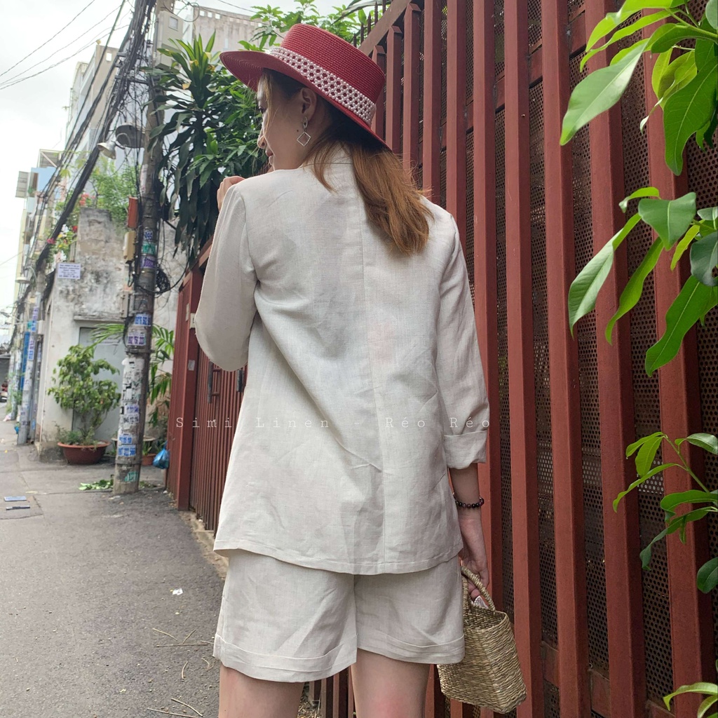 Blazer nữ- Linen tưng premium | BigBuy360 - bigbuy360.vn