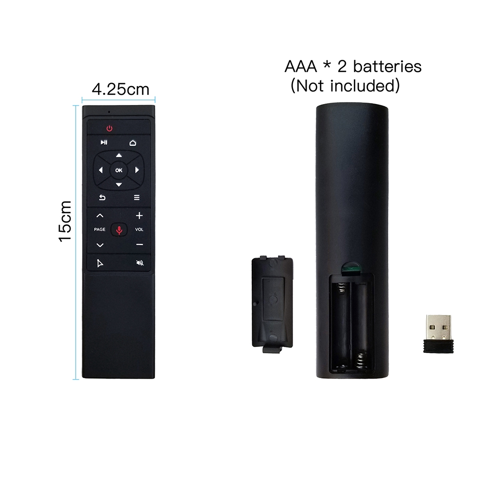 MT12 2.4G Air Mouse Wireless Remote Control Infrared Learning Mode With Gyroscope