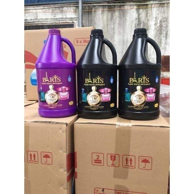 Nước giặt pAris 5in 1 can 3,6 lít
