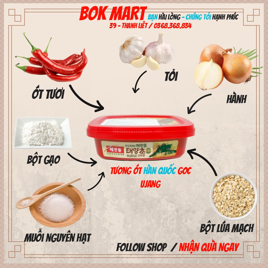 TƯƠNG ỚT HÀN QUỐC GOCHUJANG 200G