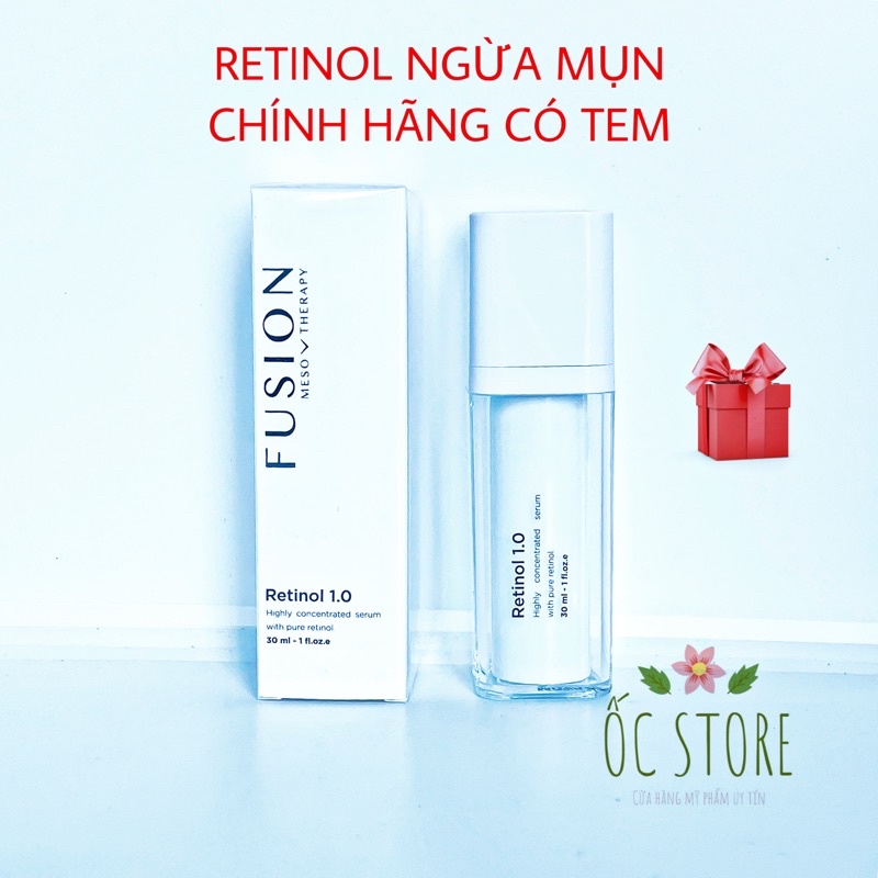 Tinh Chất Retinol Fusion 1.0 30ml Giảm Mụn Ngừa Lão Hoá | BigBuy360 - bigbuy360.vn