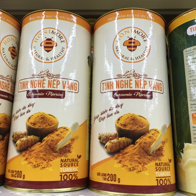 Tinh nghệ nếp vàng honimore 200g