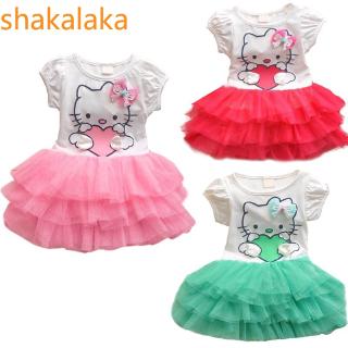 Váy công chúa Hello Kitty cho bé gái