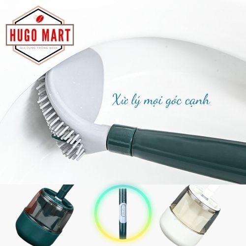 Chổi Cọ Nhà Vệ Sinh, Bộ Cọ Toilet Bồn Cầu Bằng SiliCon Có Giá Đựng