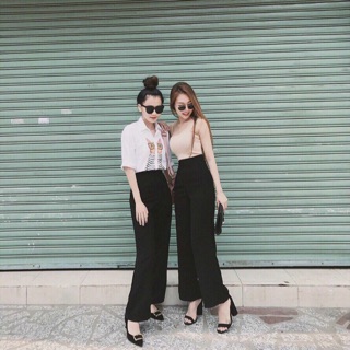 Quần suông ống rộng ( kèm ảnh thật )