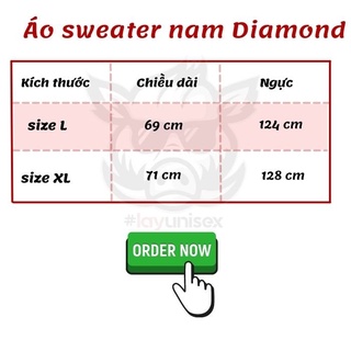 Áo sweater nam nữ Diamond